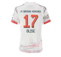 Bayern Munich Michael Olise #17 Koszulka Wyjazdowa damskie 2025-26 Krótki Rękaw